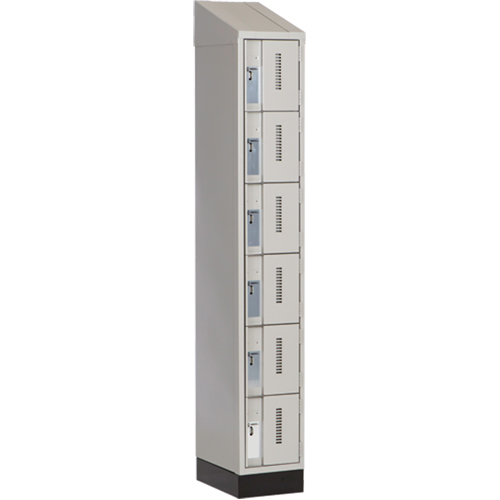 Casiers robustes Concorde, 6 niveaux, 12" x 18" x 82", Acier, Gris, Soud&eacute; (assembl&eacute;) NRZ Safety Inc.
