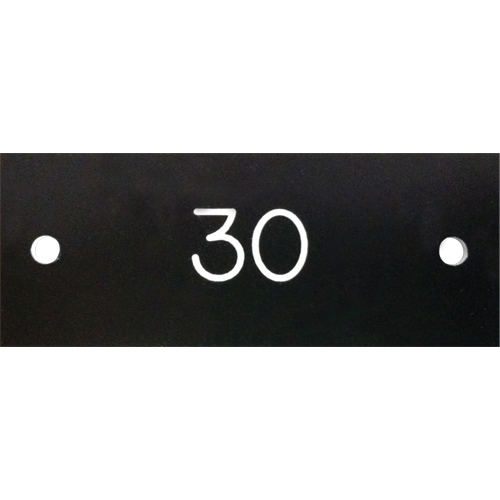 Locker Number Plates NRZ Safety Inc.