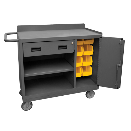 Mobile Workbench Cabinet, Steel Surface NRZ Safety Inc.