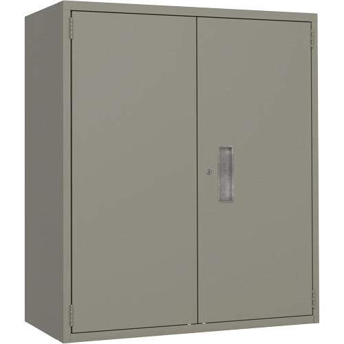 Armoire de rangement Lo-Boy, Acier, 2 Tablettes, 40" h x 36" la x 18" P, Gris NRZ Safety Inc.