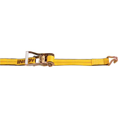 Tendeur d'arrimage &agrave; cliquet, Crochet &agrave; fil m&eacute;tallique, 2" , 30' , Charge d'utilisation max. 3333 lb (1511 kg) NRZ Safety Inc.