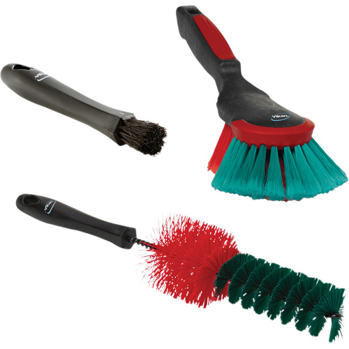 Ensemble de brosses pour l'int&eacute;rieur et l'ext&eacute;rieur des v&eacute;hicules de la s&eacute;rie Transport NRZ Safety Inc.