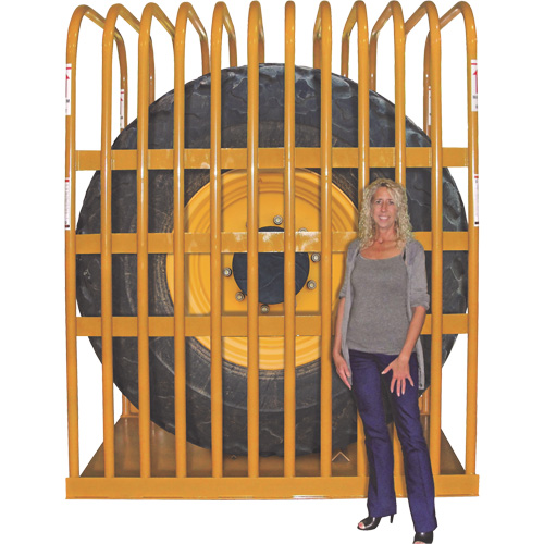 Cage de gonflage &agrave; 12 barres Earthmover T112 NRZ Safety Inc.