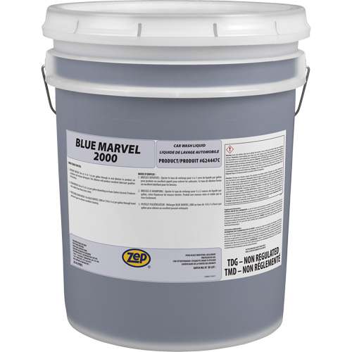 Produit nettoyant pour camions et remorques Blue Marvel 2000, 20 L, Seau NRZ Safety Inc.
