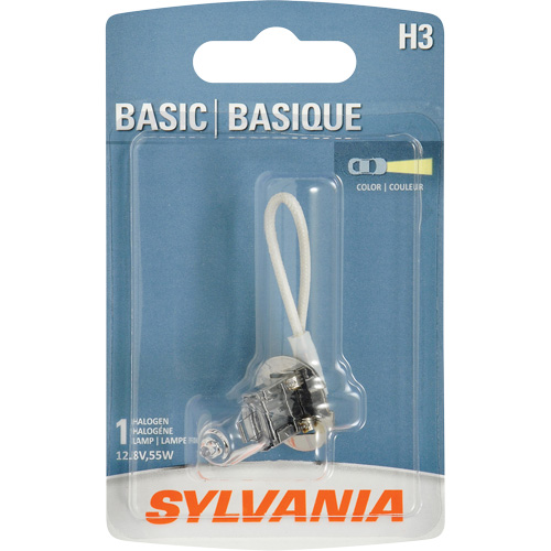 Ampoule de base pour feu avant H3, Halog&egrave;ne, 45 W, Blanc cass&eacute; NRZ Safety Inc.