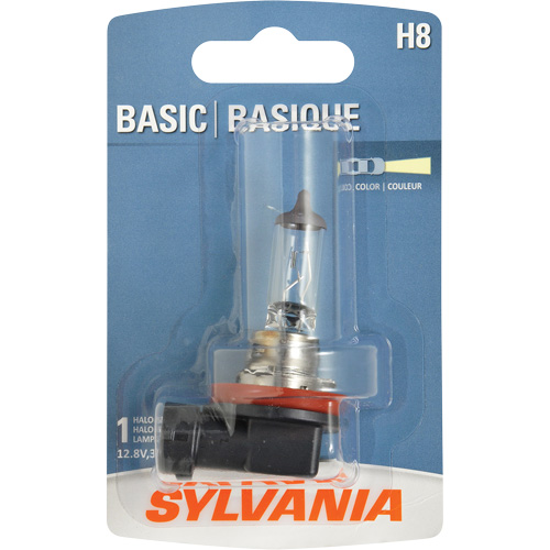 H8 Basic Headlight Bulb, Halogen, 35 W, Off White NRZ Safety Inc.