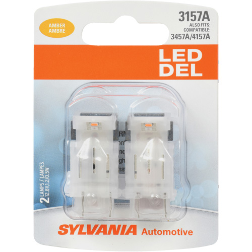 Mini-ampoule automobile 3157A, DEL, 0,5 W/12,8 W, Ambr&eacute;e NRZ Safety Inc.