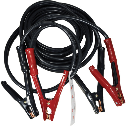 Heavy-Duty Booster Cables, 1 AWG, 800 Amps, 20' Cable NRZ Safety Inc.