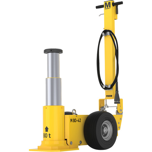 Cric Mammut &agrave; 2 &eacute;tapes, 88 tonnes, Air comprim&eacute;/hydraulique NRZ Safety Inc.