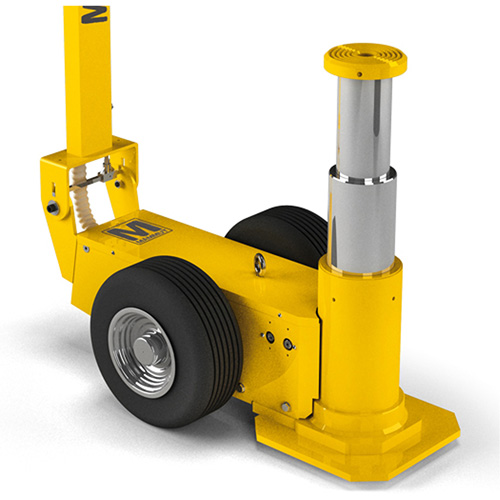 Cric Mammut &agrave; 2 &eacute;tapes, 88 tonnes, Air comprim&eacute;/hydraulique NRZ Safety Inc.