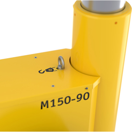 Cric Mammut, 165 tonnes, Air comprim&eacute;/hydraulique NRZ Safety Inc.