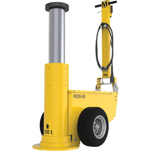 Cric Mammut, 200 tonnes, Air comprim&eacute;/hydraulique NRZ Safety Inc.