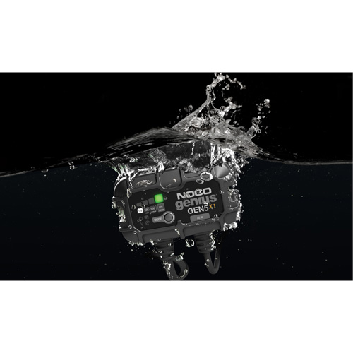Chargeur de batterie embarqu&eacute; &agrave; 1 sortie de 5 amp&egrave;res Gen5X1 Genius NRZ Safety Inc.