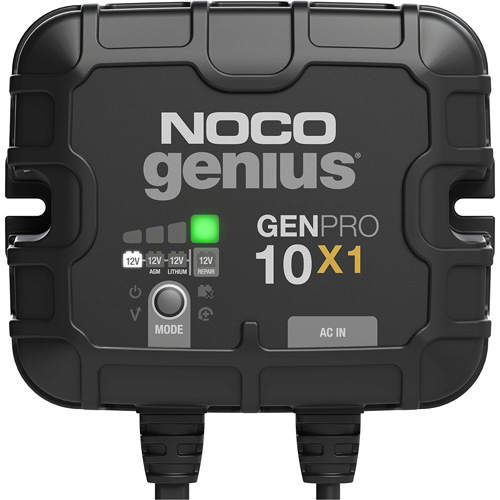 Genius&reg; GenPro10X1 1-Bank, 10-Amp On-Board Battery Charger NRZ Safety Inc.