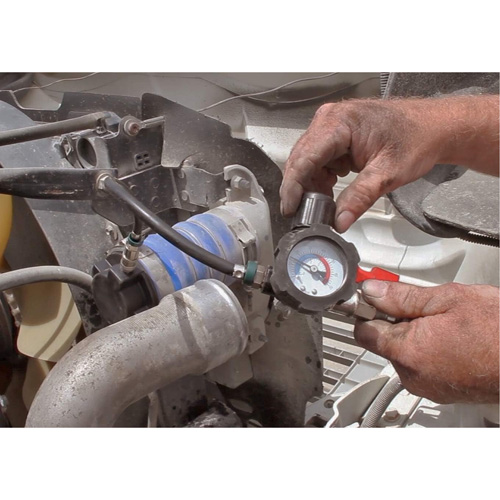 Trousse de test de syst&egrave;me d'air de turbocompresseur avec adaptateur pour fum&eacute;e NRZ Safety Inc.