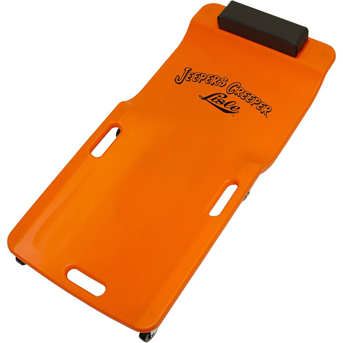 Sommier orange n&eacute;on &agrave; profil bas, en plastique robuste NRZ Safety Inc.