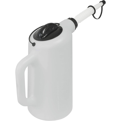 Oil Dispenser with Lid & Cap, Plastic, 8 qt Capacity NRZ Safety Inc.