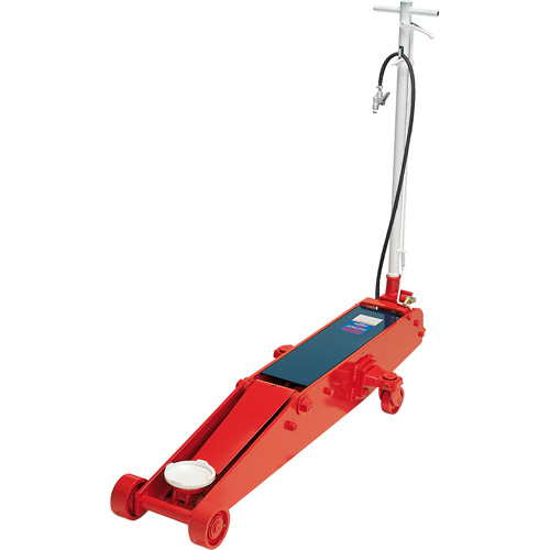 Floor Jack, 10 Ton(s) Capacity, 6-1/8" Lowered, 27-1/4" Raised, Air Hydraulic NRZ Safety Inc.