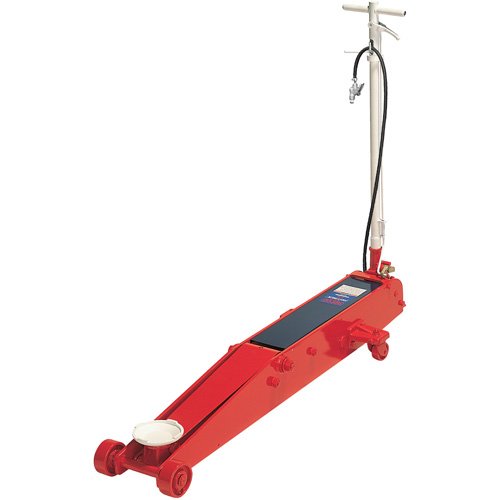 Cric de plancher, 5 tonne(s) Capacit&eacute;, 5-5/8" Abaiss&eacute;e, 27-1/4" &eacute;lev&eacute;e, Air comprim&eacute;/hydraulique NRZ Safety Inc.