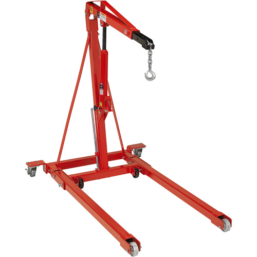 Grue pliante pour moteur, Capacit&eacute; 2500 lb (1,25 tonne) NRZ Safety Inc.