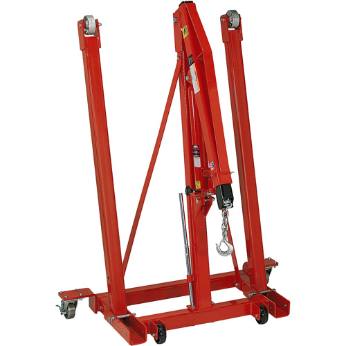 Grue pliante pour moteur, Capacit&eacute; 2500 lb (1,25 tonne) NRZ Safety Inc.
