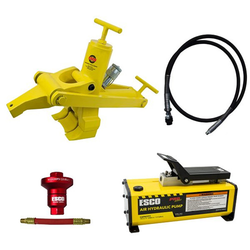 Trousse de d&eacute;monte-talons Combi avec pompe &agrave; air hydraulique de 1/2 gal NRZ Safety Inc.