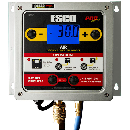 Digital Wall-Mounted Aluminum Tire Inflator NRZ Safety Inc.