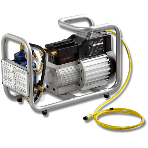 Aspirateur de r&eacute;frig&eacute;rant R134A et R1234YF avec collecteur NRZ Safety Inc.