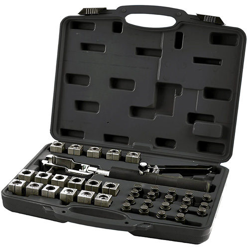 Ensemble outil hydraulique pour &eacute;vasement avec adaptateurs 45° et 37° NRZ Safety Inc.