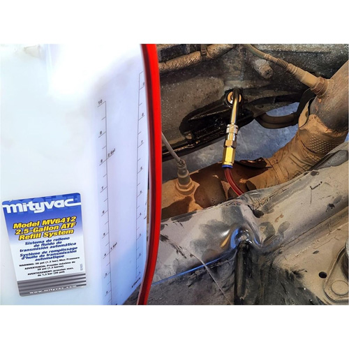 Syst&egrave;me de remplissage de liquide de transmission automatique de 2,5 gallon NRZ Safety Inc.