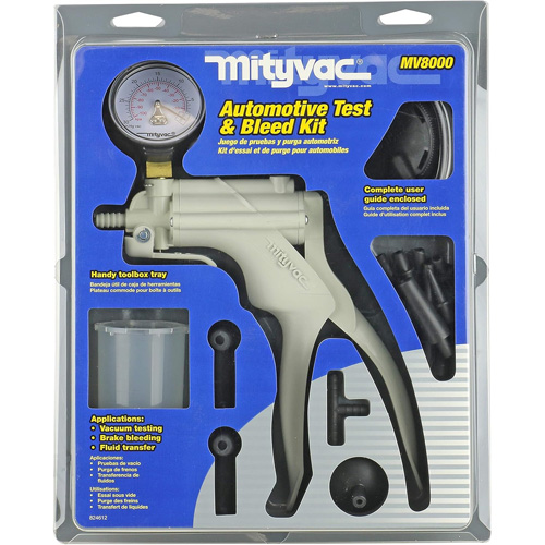Trousse dentretien automobile et de purge de freins NRZ Safety Inc.