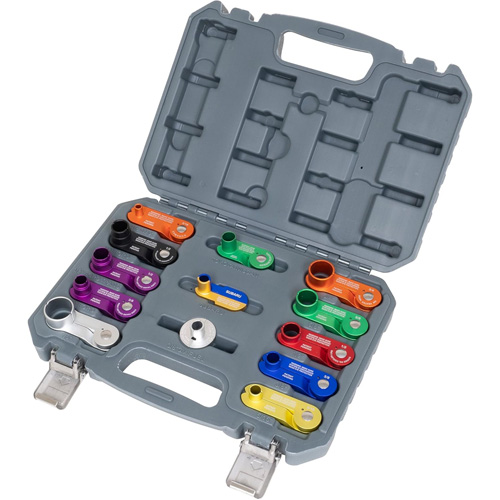 Jeu de d&eacute;connexions &agrave; ressort en aluminium 13 mcx NRZ Safety Inc.
