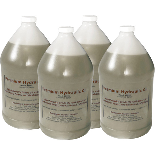 Premium Hydraulic Oil, 4 gal., Jug NRZ Safety Inc.