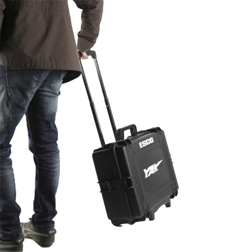 Cric portatif &agrave; 2 &eacute;tapes, 11 tonne(s)/22 tonne(s), Air comprim&eacute;/hydraulique NRZ Safety Inc.