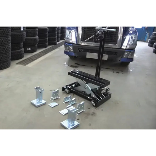 Cric de service de plancher, 14 tonne(s) Capacit&eacute;, 8-1/4" Abaiss&eacute;e, 20" &eacute;lev&eacute;e, Air comprim&eacute;/hydraulique NRZ Safety Inc.