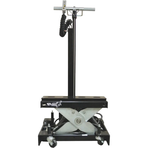 Cric de service de plancher, 12 tonne(s) Capacit&eacute;, 7-1/2" Abaiss&eacute;e, 15-3/4" &eacute;lev&eacute;e, Air comprim&eacute;/hydraulique NRZ Safety Inc.