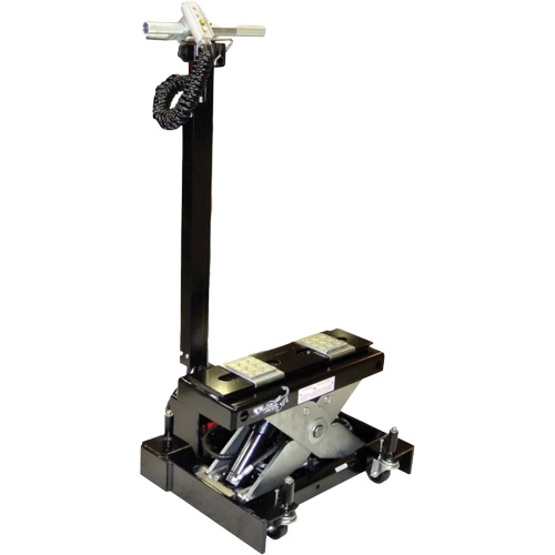 Cric de service de plancher, 12 tonne(s) Capacit&eacute;, 7-1/2" Abaiss&eacute;e, 15-3/4" &eacute;lev&eacute;e, Air comprim&eacute;/hydraulique NRZ Safety Inc.