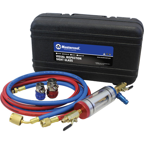 Hublots d'inspection visuelle R1234Yf avec raccords rapides R1234Yf NRZ Safety Inc.