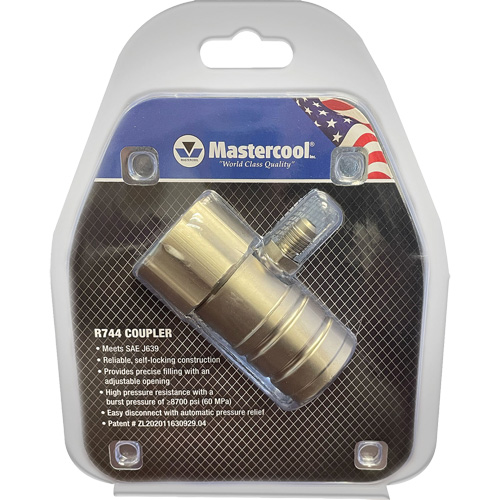 Coupleur manuel CO2 R744 c&ocirc;t&eacute; haute pression NRZ Safety Inc.