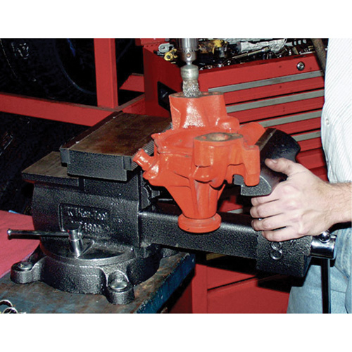 KT4800 Professional Reversible Mechanics Vise, 8" Jaw Width, 4-7/8" Throat Depth, Swivel Base NRZ Safety Inc.