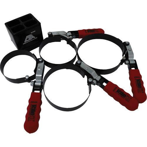 4 Pc. Oil Filter Wrench with Stand NRZ Safety Inc.