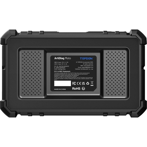 Outil de diagnostic 5" pour moto ArtiDiag Moto NRZ Safety Inc.
