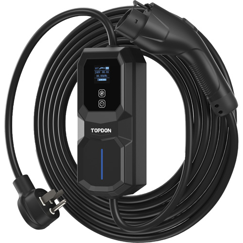 Fiche NEMA 6-50 portable PulseQ AC, 32 A, Niveau 2 CA, Connecteur Type 1 (SAE J1772) NRZ Safety Inc.