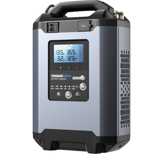 Tornado90000 90A Stable Power Supply & Smart Charger 12V/24V NRZ Safety Inc.