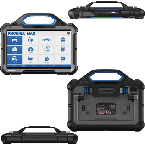 Phoenix Max with Scope 13.3" OE-Level Scan Tool, Docking Station & 4 Channel Oscilloscope NRZ Safety Inc.