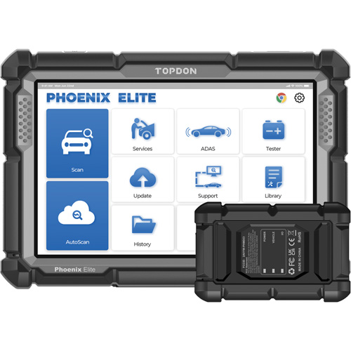 Phoenix Elite 10.1" OE-Level Scan Tool with Cloud-Based Programming & CANFD NRZ Safety Inc.