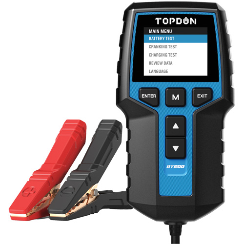 BT200 12V Battery & 12V/24V System Tester NRZ Safety Inc.