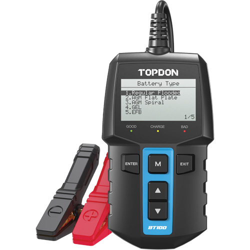BT100 12V Battery & System Tester NRZ Safety Inc.