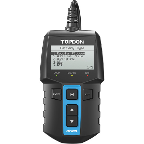 BT100 12V Battery & System Tester NRZ Safety Inc.