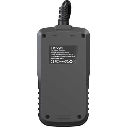 Testeur de batterie, de charge et de d&eacute;marrage BT50 avec imprimante NRZ Safety Inc.